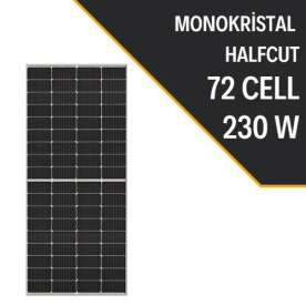 Half Cut Monocrystalline Solar Panel