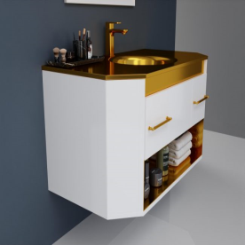 Luxury Golden Cabinet