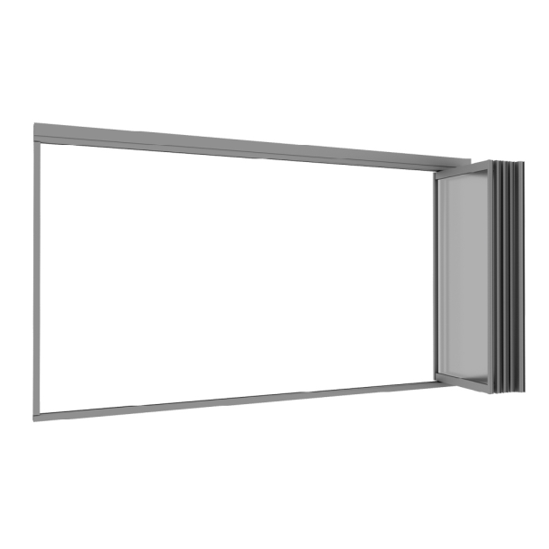 Folding Glass System - Double Glazed Glass Balcony