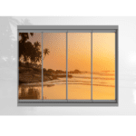 Folding Glass System - Double Glazed Glass Balcony