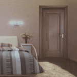 Wooden Door Natural Walnut