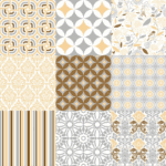 River Tile Yellow Decor | 60x60