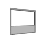 Double Glazed Chain Guillotine Glass