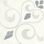 Fiore Edera Gray | 19.7x19.7