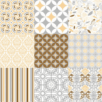 River Tile Yellow Decor | 60x60